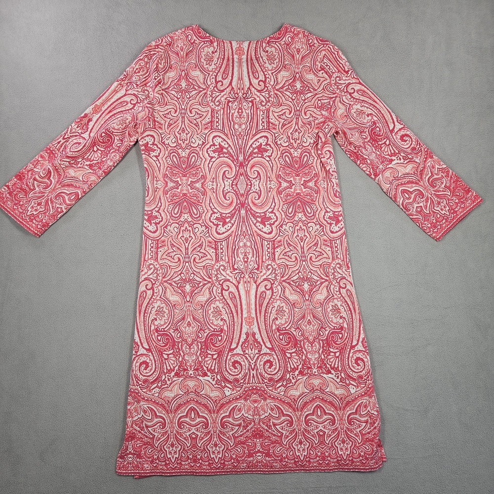 Coolibar Dress Womens XS Pink Tunic UPF 50+ Bamboo Blend Beach Boating - Picture 4 of 8